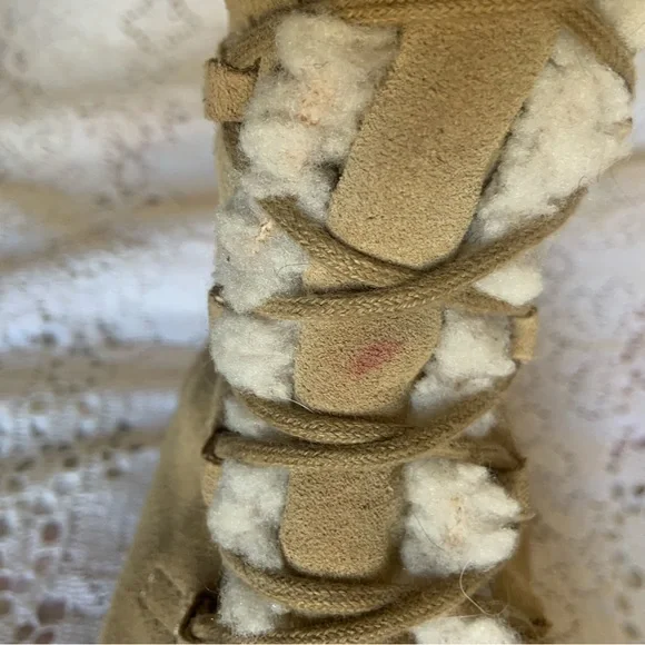 Vintage Aldo beige platform boots - Picture 4 of 5